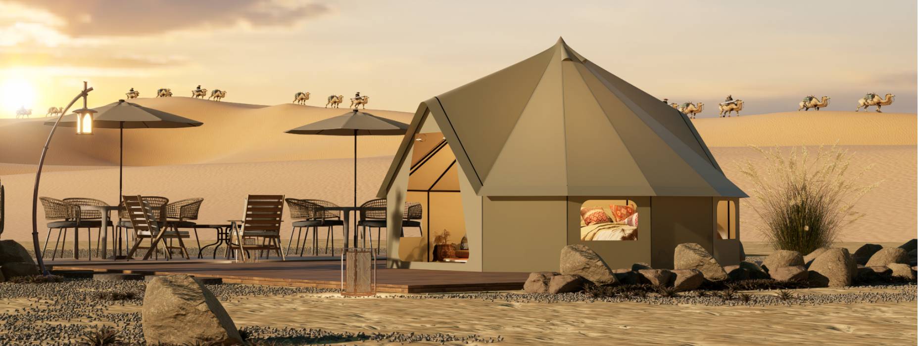 宕昌县露营酒店帐篷产品